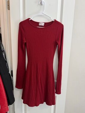 Princess Polly Ribbed Long Sleeve Dress